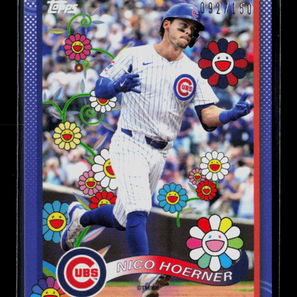 2025 Topps MLB Tokyo Series Takashi Murakami Nico Hoerner #8 092/150