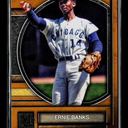 2025 Topps Museum Collection Ernie Banks #82 Copper 224/249