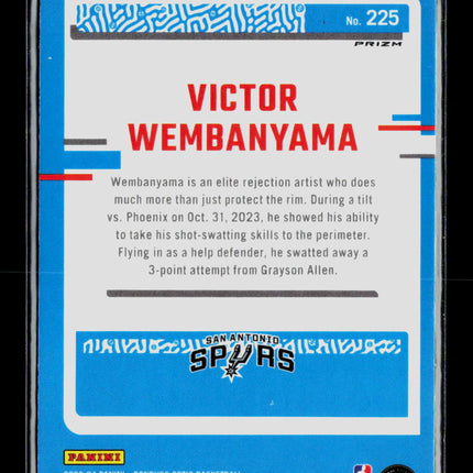 2023 Panini Donruss Optic Victor Wembanyama #225 Holo