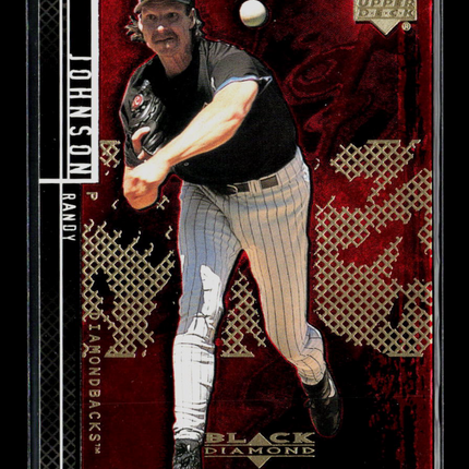 2000 Upper Deck Black Diamond Randy Johnson #58