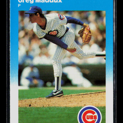 1986 Fleer Update Greg Maddux #U-68