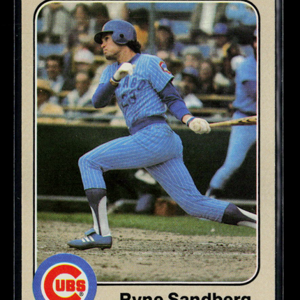 1983 Fleer Ryne Sandberg #507