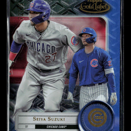 2022 Topps Gold Label Seiya Suzuki #82 Blue Class /99