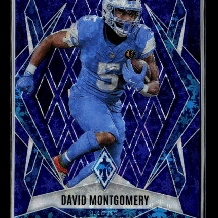 2025 Panini Phoenix David Montgomery #108 Snowflake /199