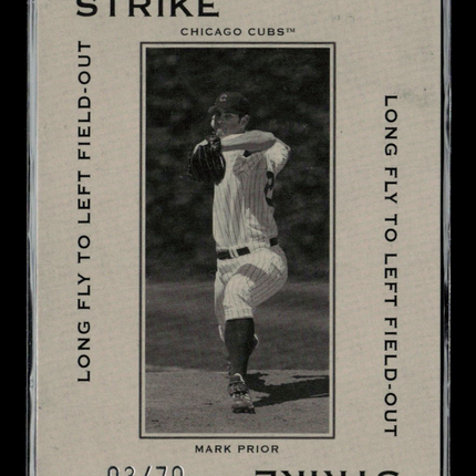 2005 Donruss Mark Prior #PG-50 03/70