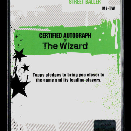 2006 Topps Marks of Excellence The Wizard #ME-TW Auto