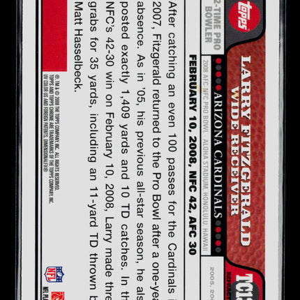 2008 Topps Chrome Larry Fitzgerald #TC136 Refractor