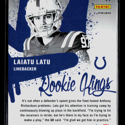 2024 Panini Donruss Optic Rookie Kings Laiatu Latu #11 RC
