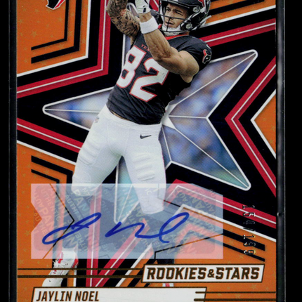 2025 Panini Rookies & Stars Jaylin Noel #141 Orange 154/199 RC Auto