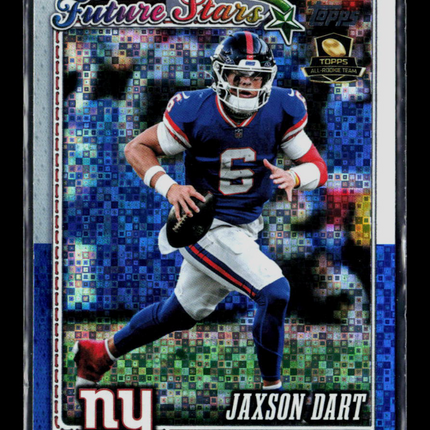 2026 Topps Jaxson Dart #266 Blue White