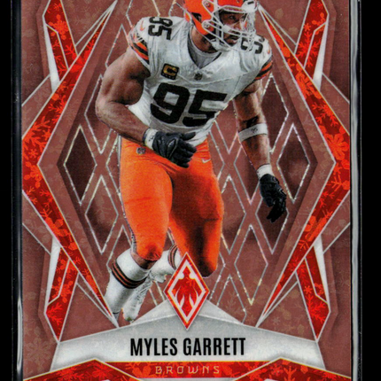 2025 Panini Phoenix Myles Garrett #73 Snowflake /50