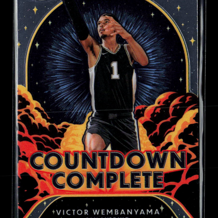 2025 Topps Chrome Countdown Complete Victor Wembanyama #CC-1