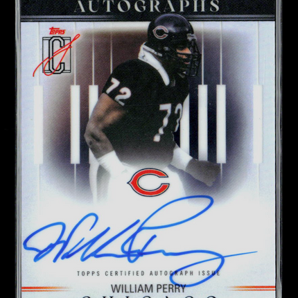 2025 Topps Signature Class Football William Perry #SCL-WP Auto