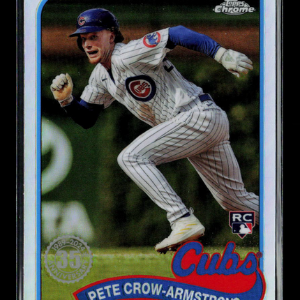 2024 Topps Chrome 1989 Topps Baseball Pete Crow-Armstrong #89CB-19 RC