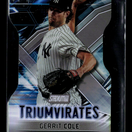 2023 Topps Stadium Club Triumvirates Gerrit Cole #T-6
