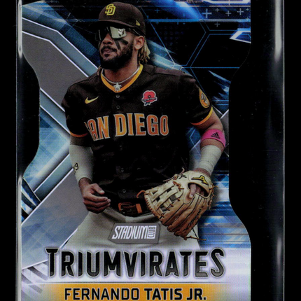 2023 Topps Stadium Club Triumvirates Fernando Tatis Jr. #T-7