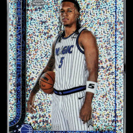 2026 Topps Chrome Paolo Banchero #5 Speckle Refractor Variation