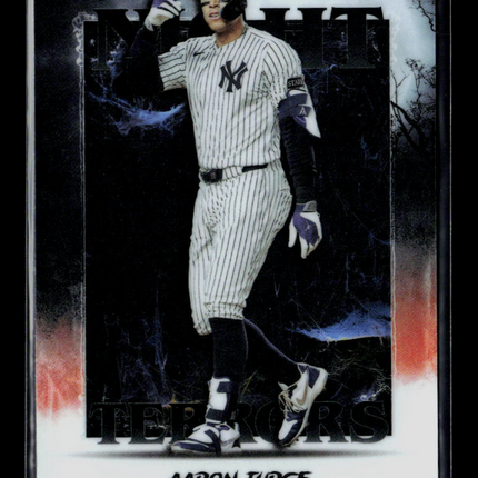 2025 Topps Chrome Night Terrors Aaron Judge #NT-1