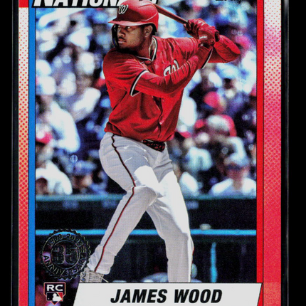 2025 Topps Update Series James Wood #U90-28 RC