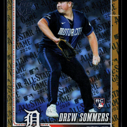 2026 Topps Series Two Drew Sommers #387 Gold All Star Game /50