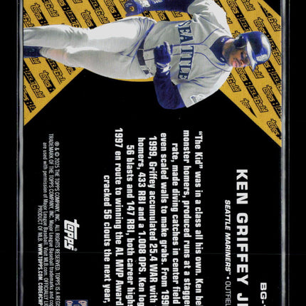 2025 Topps Black Gold Ken Griffey Jr. #BG-15