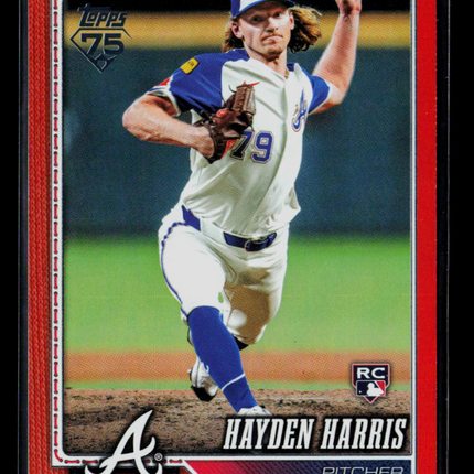 2026 Topps Series Two Hayden Harris #410 Orange /25 RC