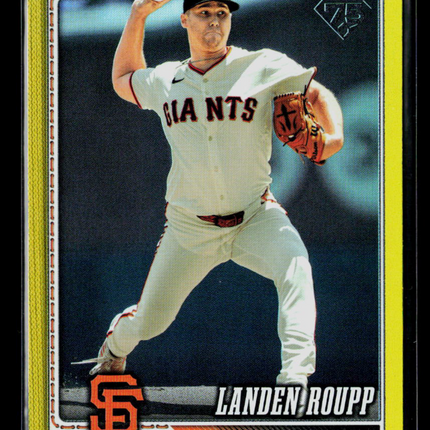 2026 Topps Series 1 Landen Roupp #29 Yellow /399
