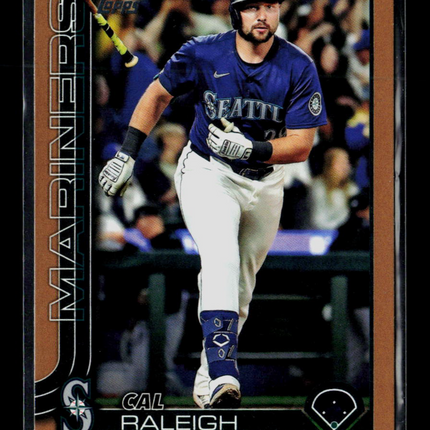 2025 Topps Cal Raleigh #603 Gold /2025