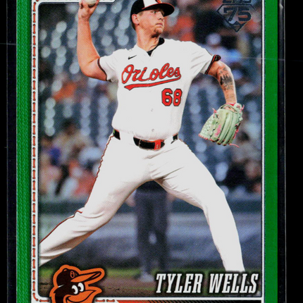 2026 Topps Series Two Tyler Wells #478 Green /99
