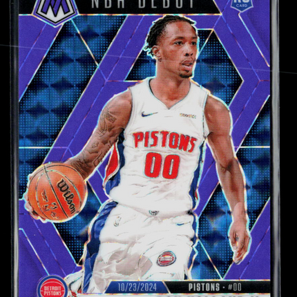 2025 Panini Mosaic Ron Holland II #258 Purple RC 065/249