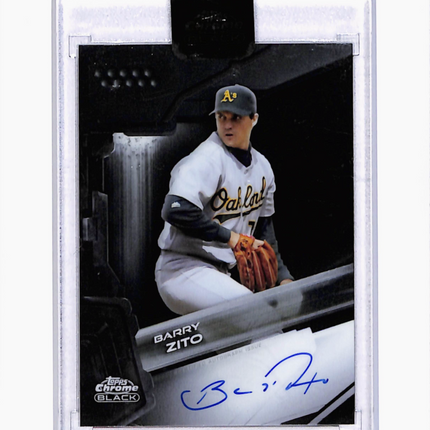 2026 Topps Chrome Black Barry Zito #CBA-BZ Auto
