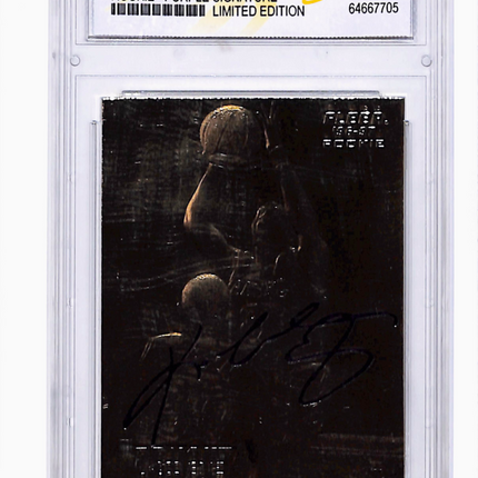 1996 Fleer 23KT Gold Kobe Bryant Purple Signature WCG 10