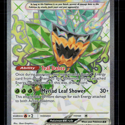 Pokemon Scarlet & Violet Teal Mask Ogerpon EX #SVP EN 166