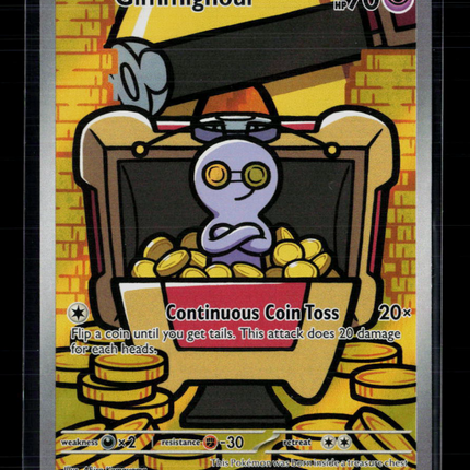 Pokemon 2023 Paradox Rift Gimmighoul #198/182