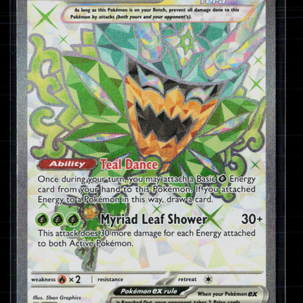 Pokemon Scarlet & Violet Teal Mask Ogerpon EX FA #SVP EN 166