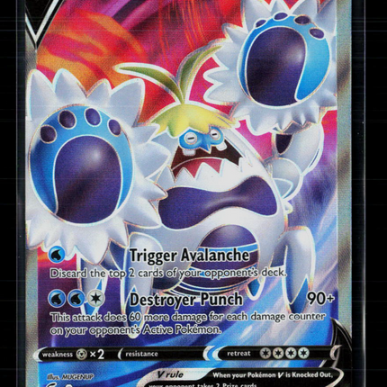 Pokemon 2022 Fusion Strike Crabominable V FA #248/264