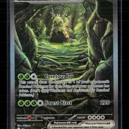 Pokemon 2023 Paldea Evolved Wo-Chien EX SAR #257/193