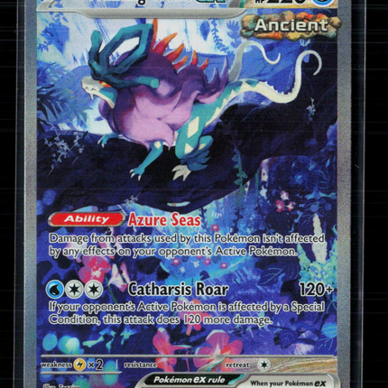 Pokemon 2024 Temporal Forces Walking Wake EX SAR #205/162