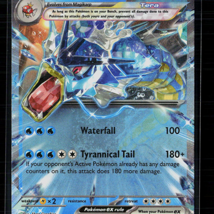 Pokemon 2023 Scarlet & Violet Gyarados EX RR #45/198