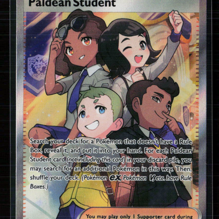 Pokemon 2024 Paldean Fates Paldean Student FA #231/91