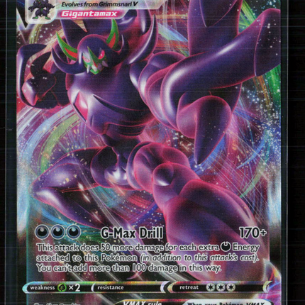 Pokemon 2020 Darkness Ablaze Grimmsnarl VMAX #115/189