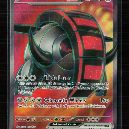 Pokemon 2023 Scarlet & Violet Iron Treads EX FA #233/198