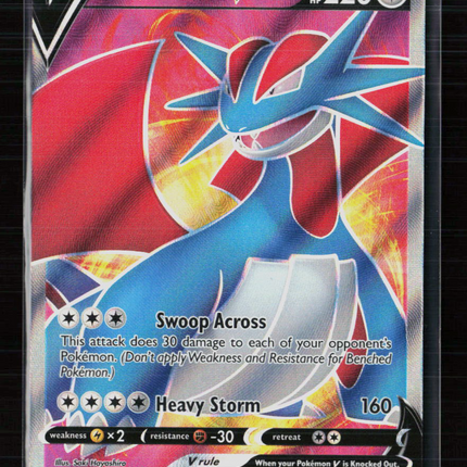 Pokemon 2020 Darkness Ablaze Salamence V FA #185/189