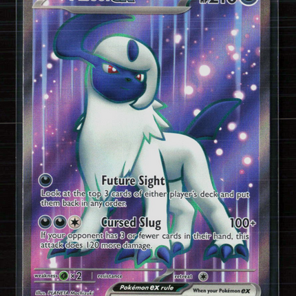 Pokemon 2023 Obsidian Flames Absol EX FA #214/197