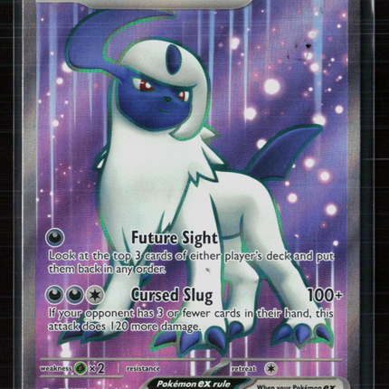 Pokemon 2023 Obsidian Flames Absol EX FA #214/197