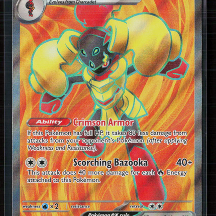 Pokemon Scarlet & Violet Armarouge EX FA #SVP EN 125