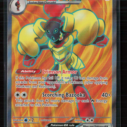 Pokemon Scarlet & Violet Armarouge EX FA #SVP EN 125