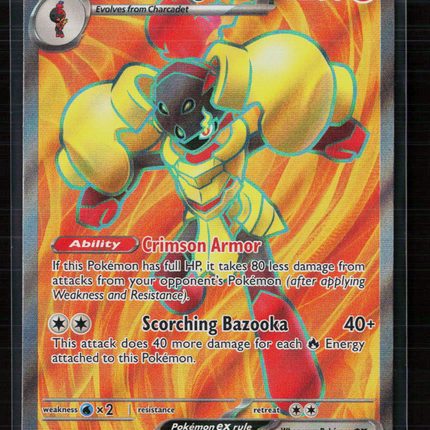 Pokemon Scarlet & Violet Armarouge EX FA #SVP EN 125