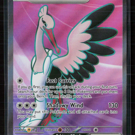 Pokemon 2023 Paradox Rift Bombirdier EX SAR #234/182