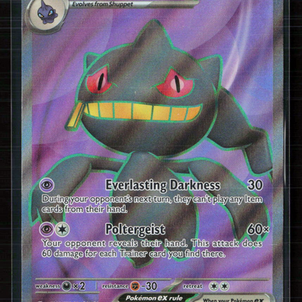 Pokemon 2023 Scarlet & Violet Banette EX FA #229/198
